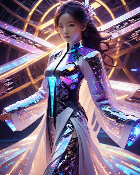 06184-2228532447-high quality exquisite wallpaper,_lora_xl-holographic-全息V20_0.8_,(holographic_1.7),holographic metal,holographic fabric,1girl,we.png